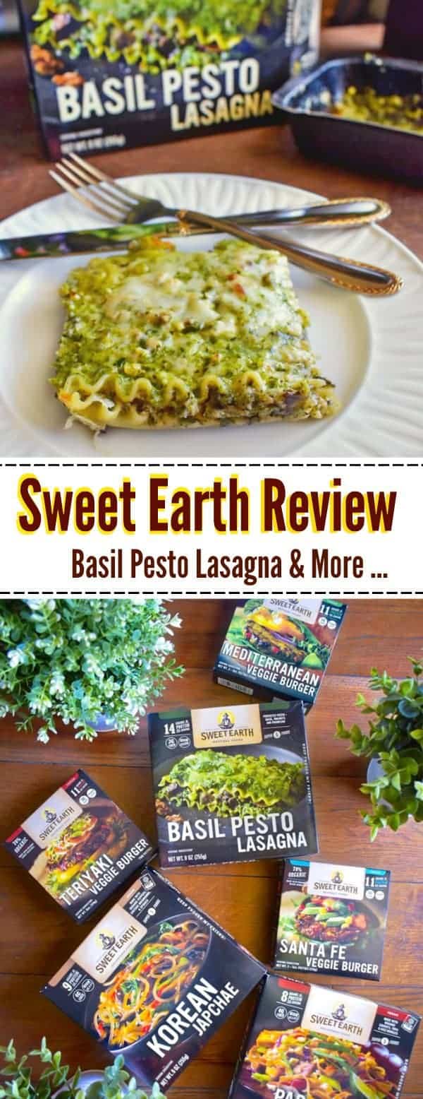 Sweet Earth Review-Basil Pesto Lasagna: #pesto #lasagna #sweet #earth #review @sweetearth #ad