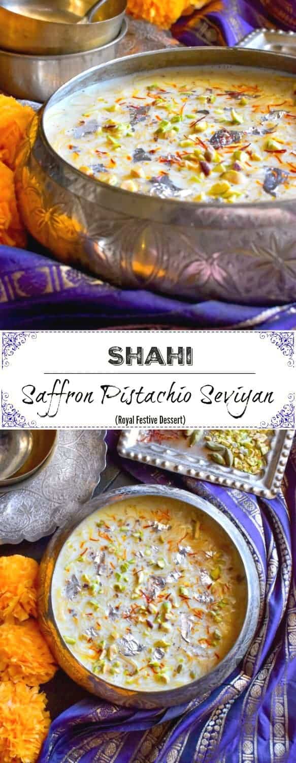 Shahi Saffron Pistachio Seviyan: #diwali #sevaiyan #saffron #pistachio #dessert