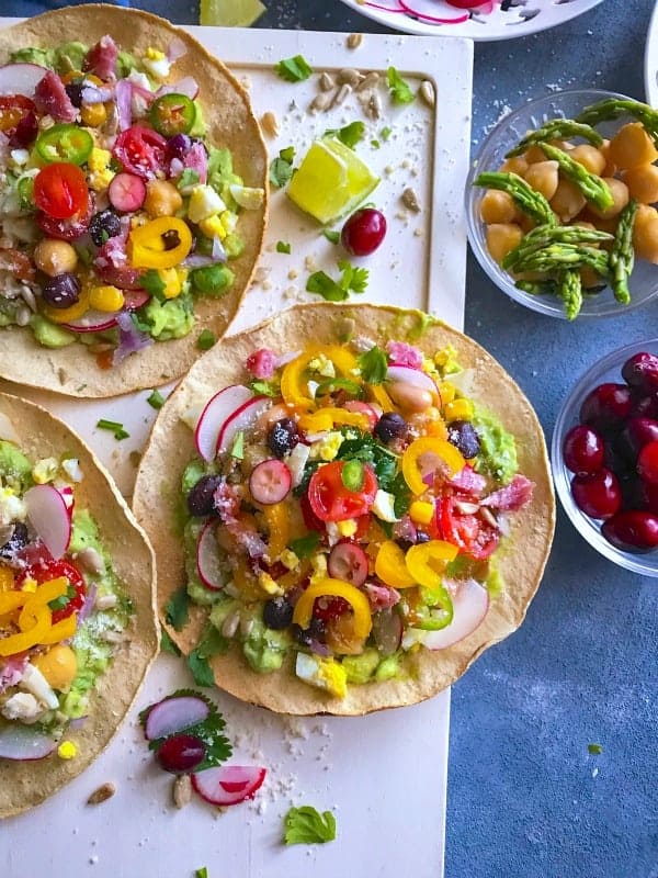 Sweet-Spicy-Gourmet-Avocado-Egg-Chorizo-Tostada