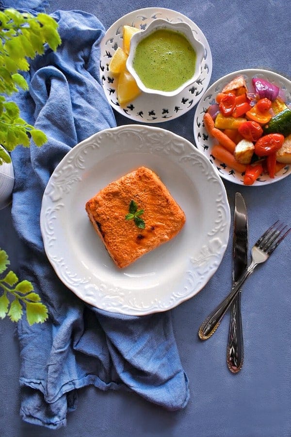 Quick Tandoori Salmon