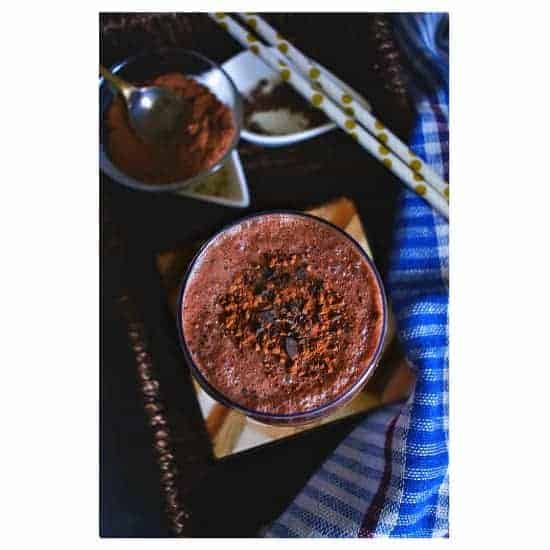 Chocolate - Maca Smoothie