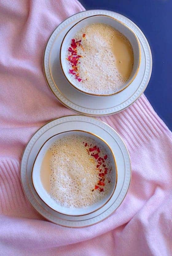 Saffron Rose Chai Tea Recipe Masala Recipe Included