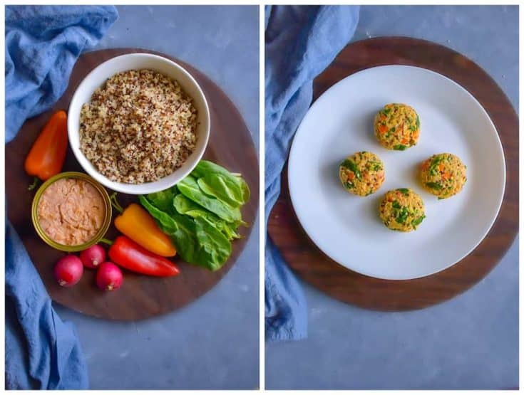 Curried Tuna Quinoa Patties (Canned Tuna, GF) without bread