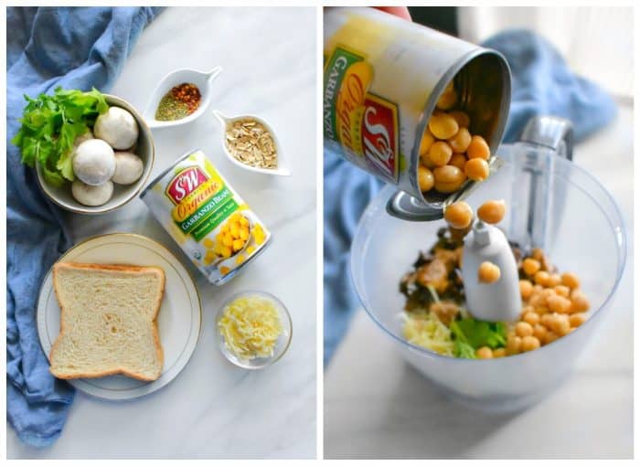 Chickpea Mushroom Meatballs Recipe Vegetarian Garbanzo Meatballs