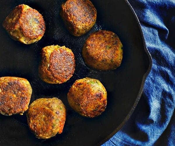 Chickpea Mushroom Meatballs