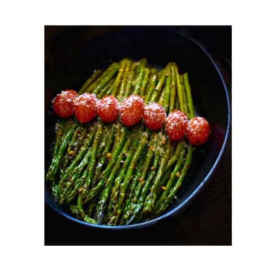 Sauteed Asparagus in White Wine Sauce