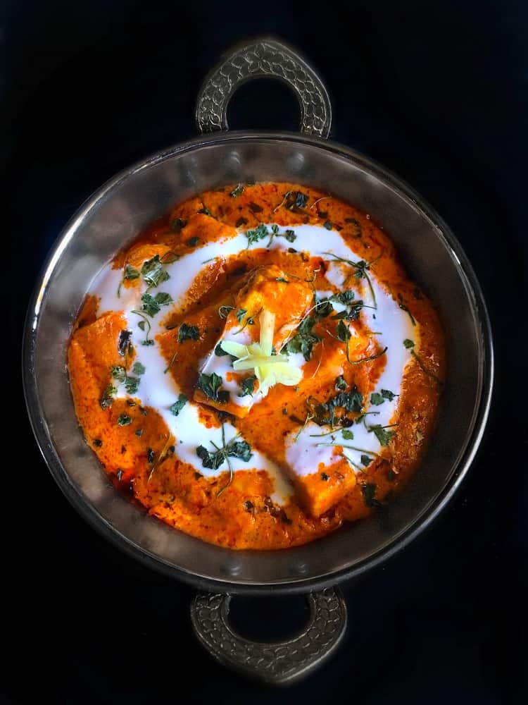 restaurant Style Paneer Tikka Masala Recipe