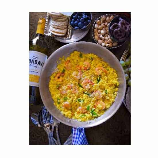 Saffron  Shrimp and Asparagus Risotto   30 Minutes Risotto - 64