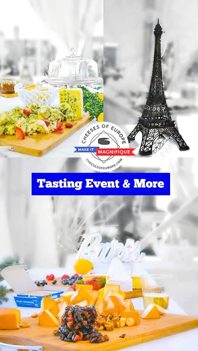 Fine Cheese Tasting and Tennis - Cheese of Europe Event: #cheese #event #cheeseofeurope #ad