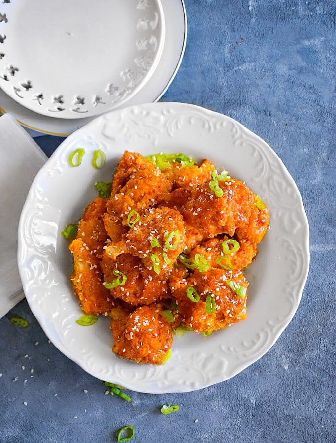 Sticky Cauliflower Wings -Step by Step Baked & Vegan Recipe