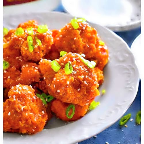 Sticky Cauliflower Wings