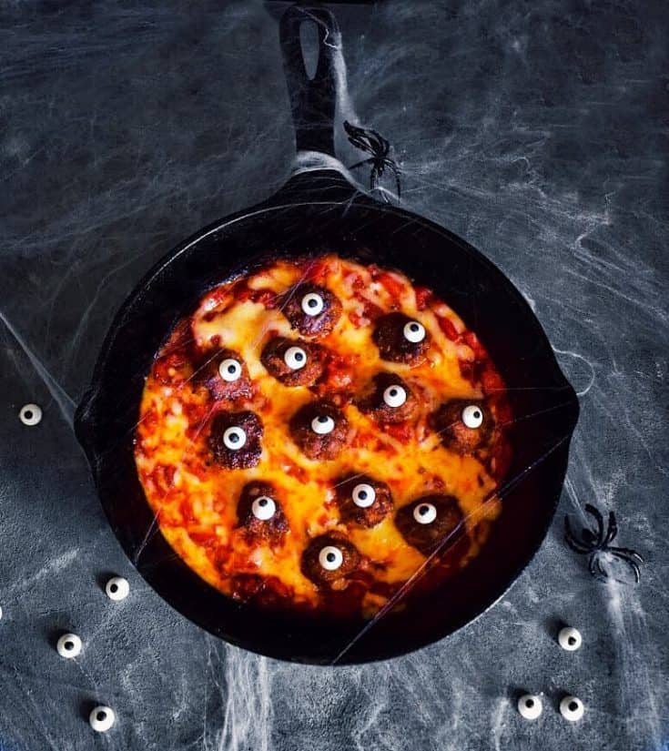 Cheesy Monster Dip (15 Minutes & Glutenfree Recipe) #halloween