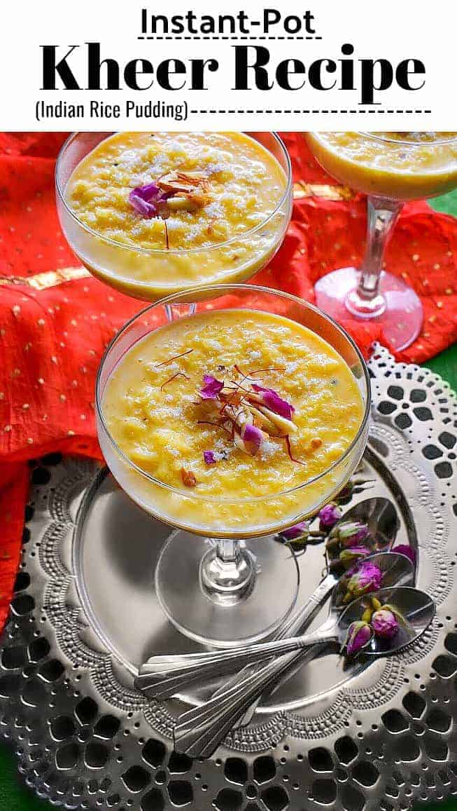 Instant Pot Kheer Recipe: #kheer #diwalisweets #diwali #indiandessert #mithai