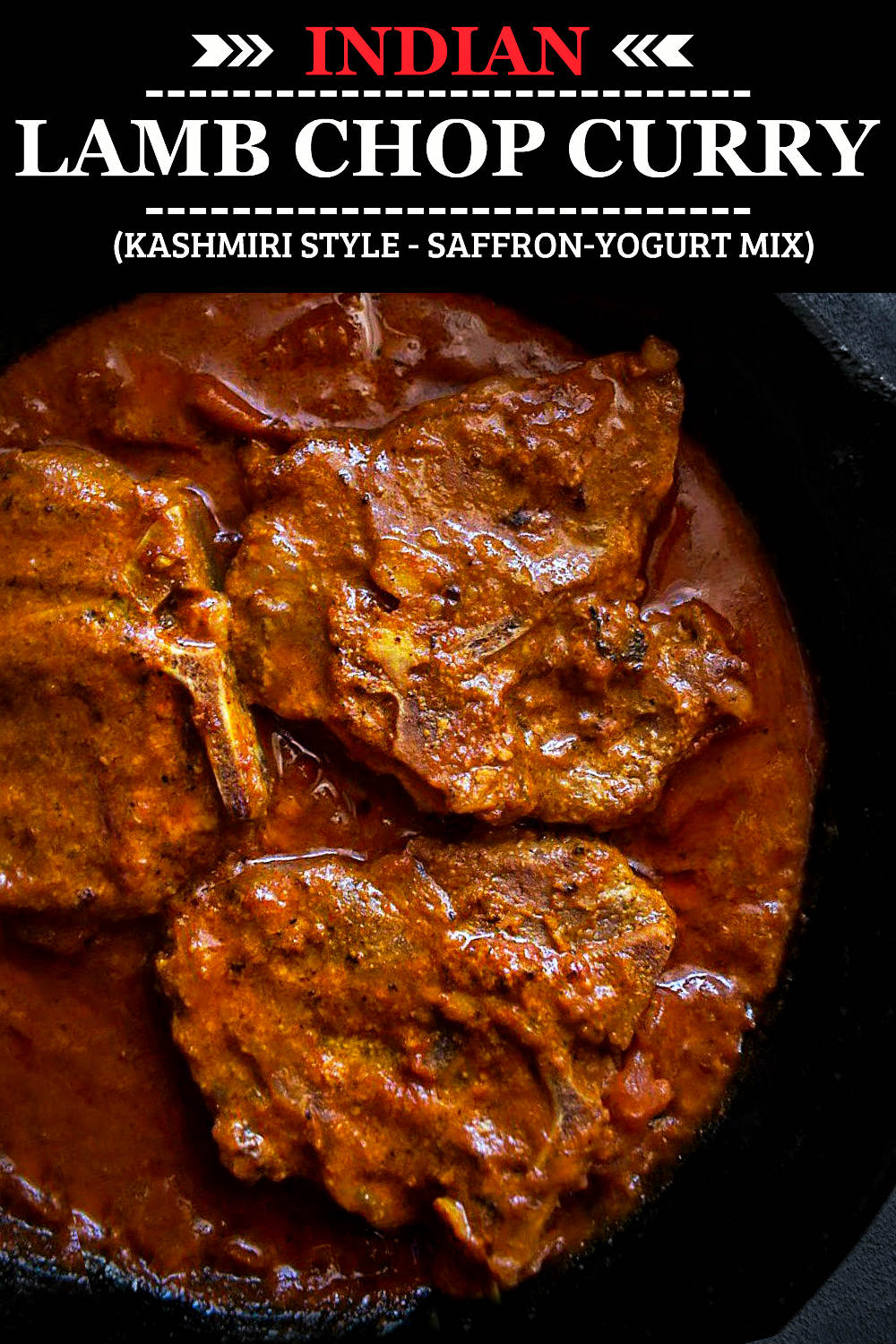 Kashmiri Indian Lamb Chop Curry