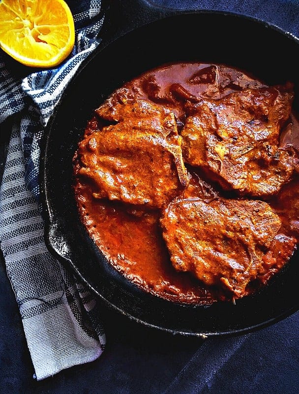 kashmiri lamb chops curry