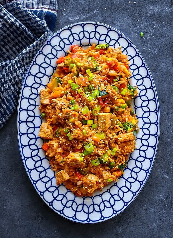 easy thai tofu fried rice