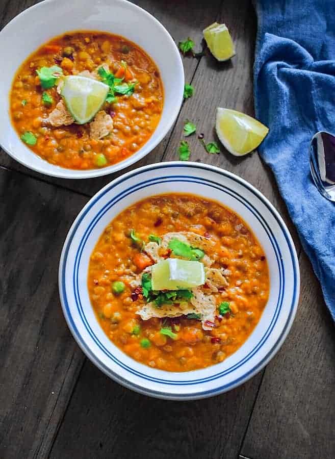 best lentil quinoa curry