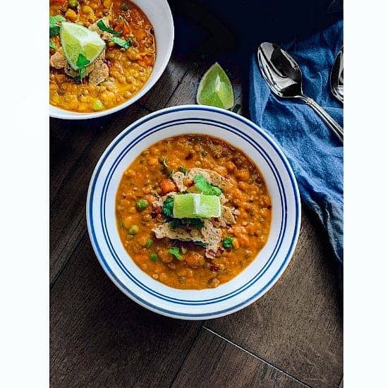 lentil curry chili