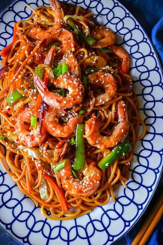 shrimp chowmein recipe