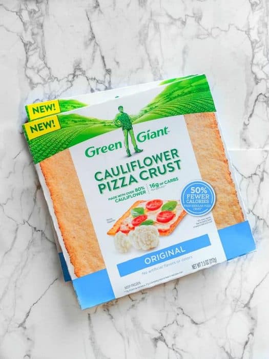 Spicy Meat Lovers Garlic Pizza Cauliflower Crust ketorecipe