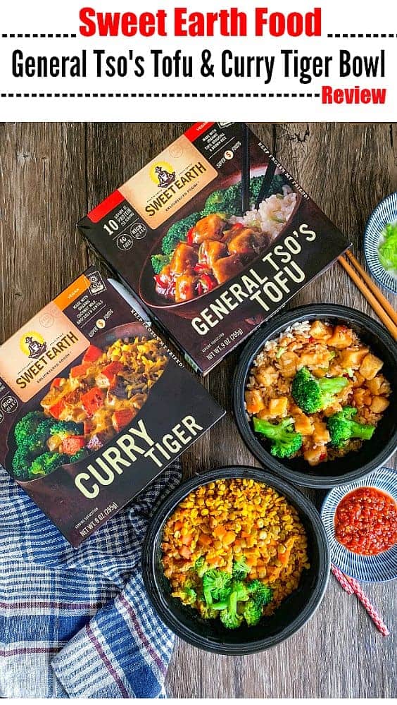 Sweet Earth Bowls Review for General Tso Tofu & Curry Tiger : #sweetearth #sweetearthfoods #vegandiet #tofu #ad #ConsciousbyChoice @sweetearthfoods 