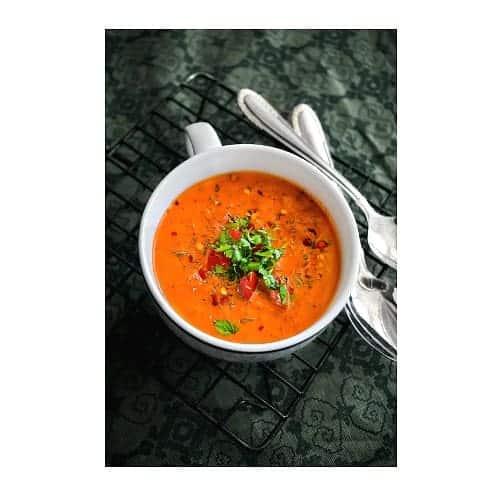 tomato crab bisque