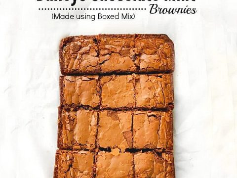 Quick Baileys Chocolate Mint Brownies Using Box Mix