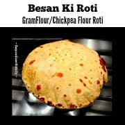 Besan Roti Recipe