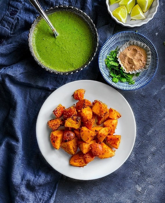 How to make tandoori aloo or tandoori potatoes