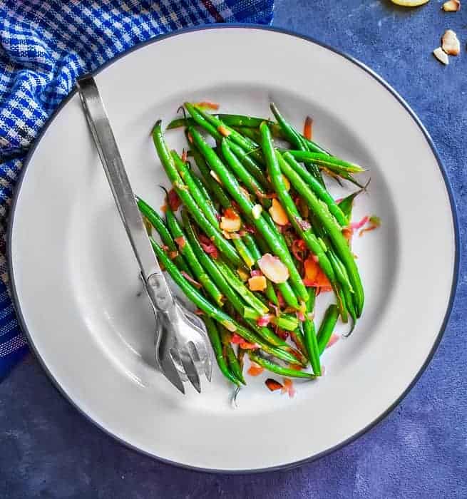 sauteed green beans with almonds recipe