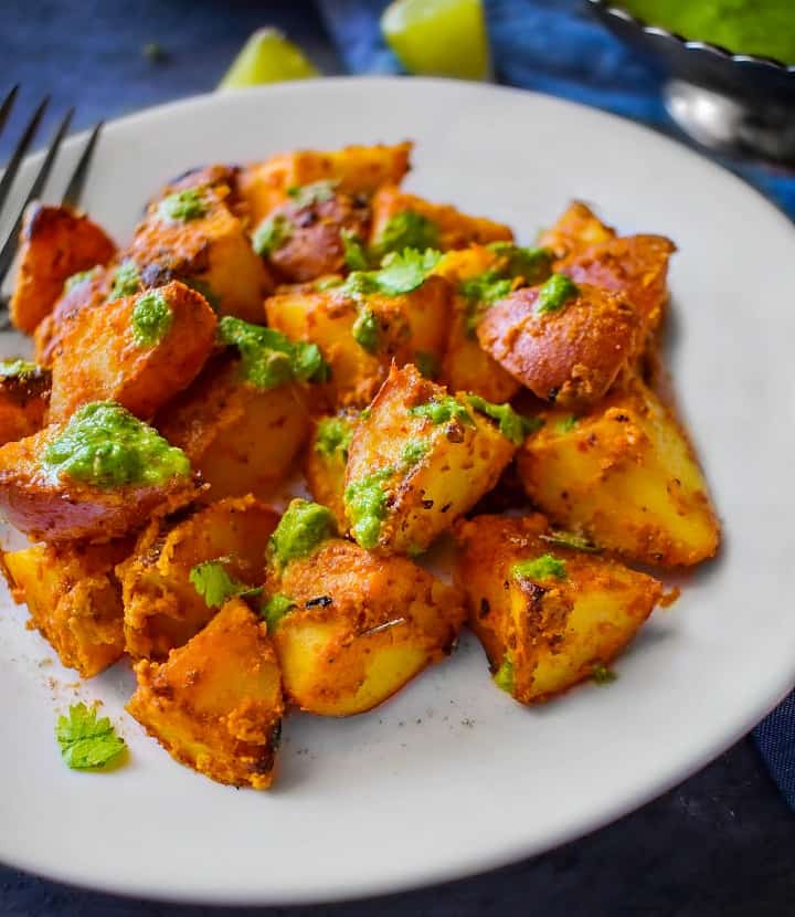 tandoori aloo potatoes recipe