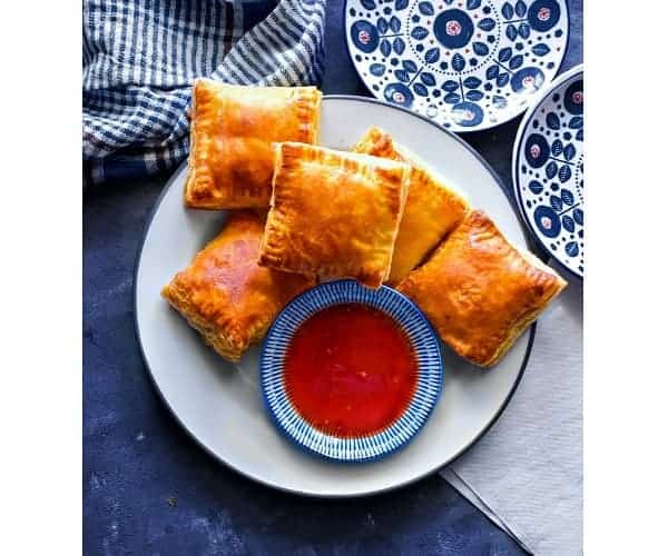 Indian Chicken Puffs recipe