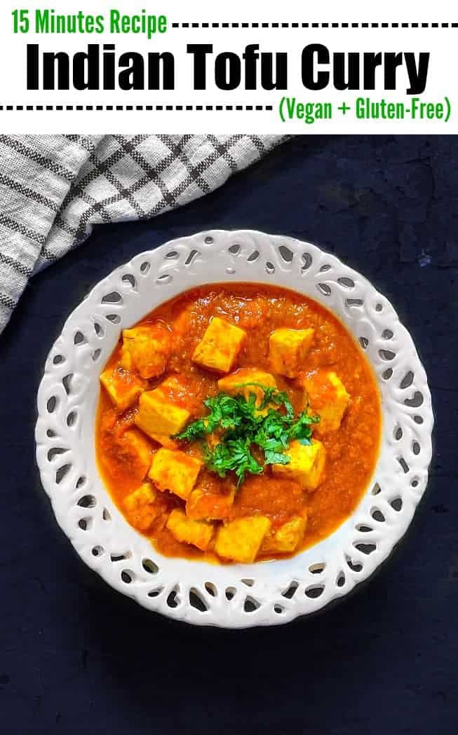 Indian Tofu Curry - 1