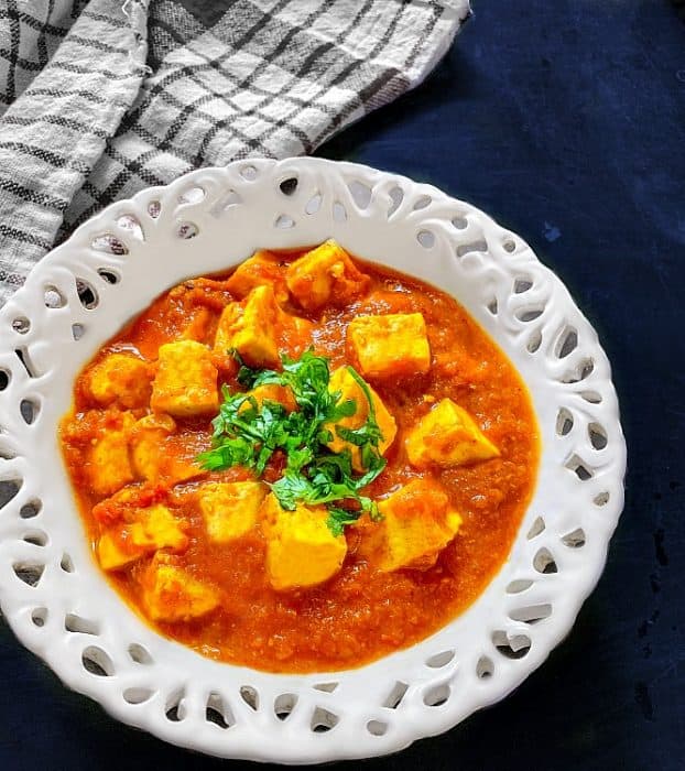 Indian Tofu Curry - Vegan and Glutenfree 15 Minutes Recipe