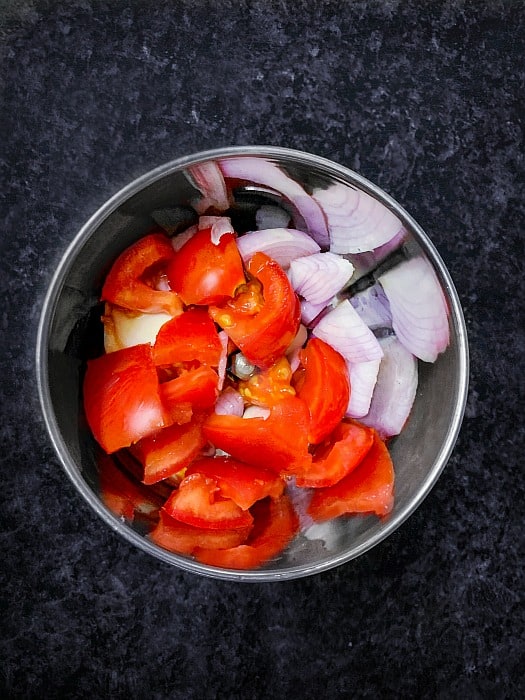 how to make indian tomato onion paste