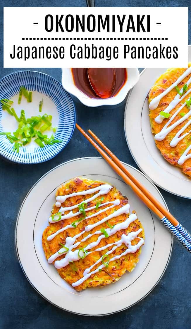 Okonomiyaki Japanese Cabbage Pancakes recipe - How to make Japanese Cabbage Pancakes
