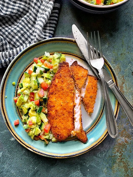 Crispy Air Fried Tilapia