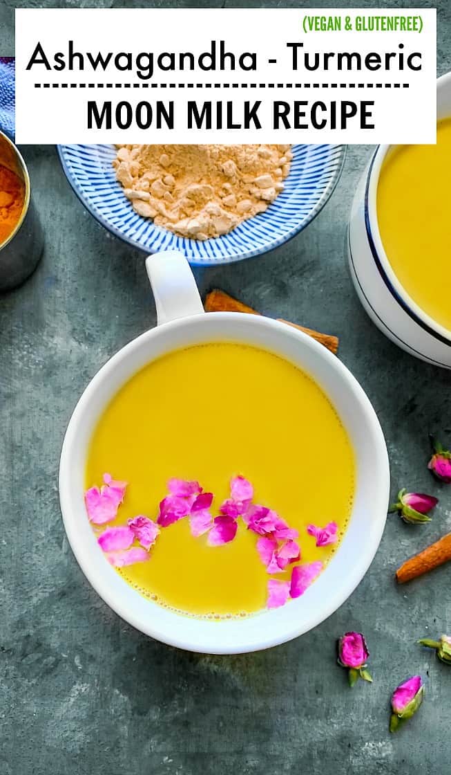 Ashwagandha Turmeric Moon Milk Recipe - How to make Moon Milk