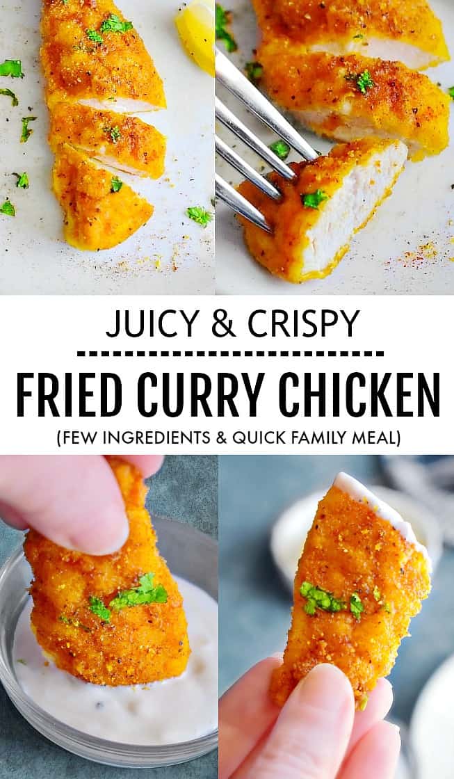 Crispy Fried Curry Chicken #crispychicken #friedchicken #currychicken