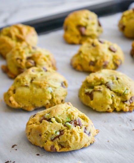 Chewy Mint Chocolate Chip Cookies recipe-1