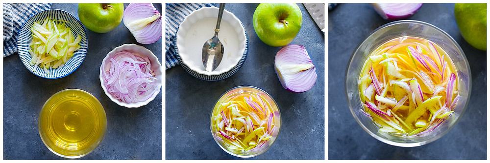 pickled onion slaw
