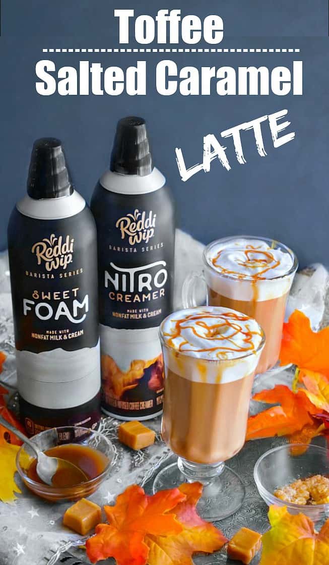 Toffee Salted Caramel Latte