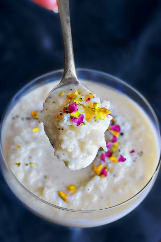 vegan coconut milk rice pudding