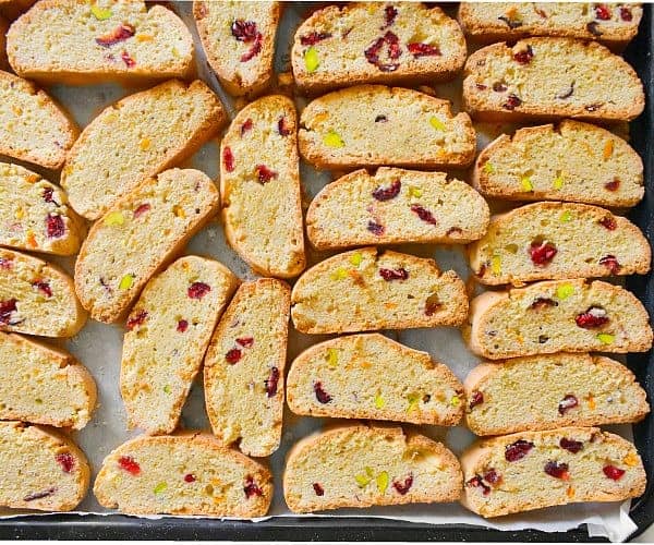 how to make Pistachio Cranberry Orange Biscotti