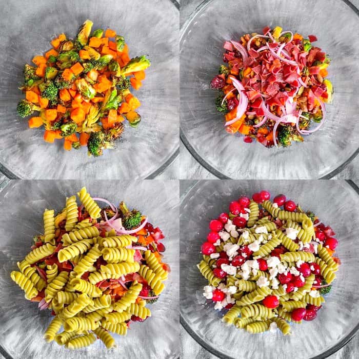 how to make Easy Fall Pasta Salad