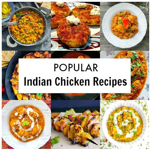 Popular Indian Chicken Recipes