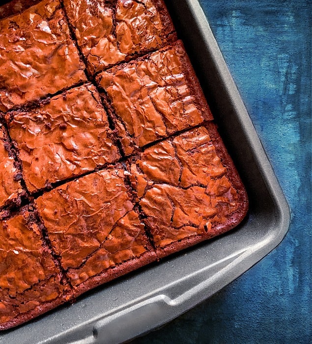 Boozy Bourbon Brownies