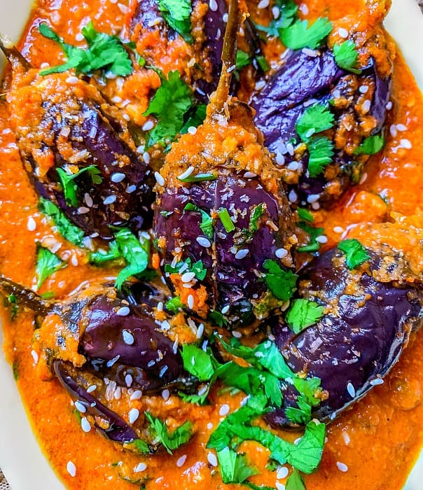 Hyderabadi Bagara Baingan Recipe #bagarabaingan #baingan #eggplant