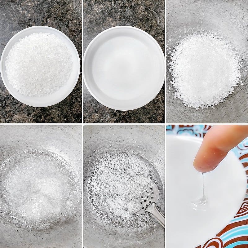 how to make chashni - sugar syrup recipe