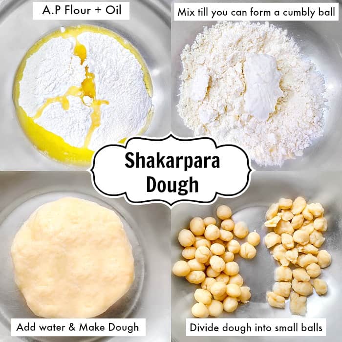 Shakarpara Dough Recipe #shakarpara #shankarpali